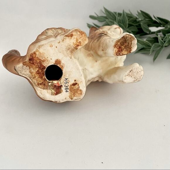 Lefton Vintage Two Tabby Calico Kitten Cat Figurines Japan H6364 Blue Eyes MCM - Picture 8 of 10